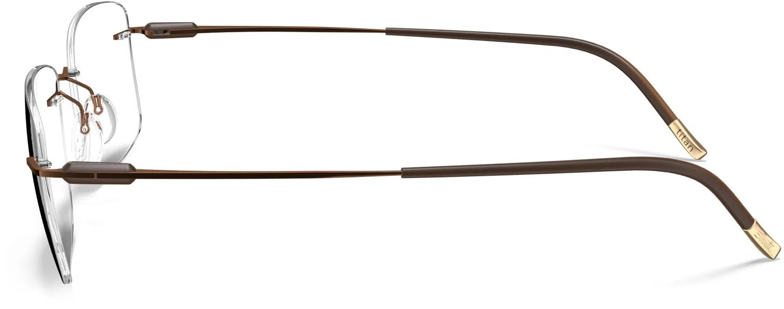 Silhouette Purist Color Groove Demo Rimless 5561 Eyeglasses - view 86